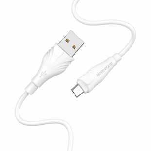 کابل تبدیل USB به MicroUsb بروفون مدل BX18 به طول 1 متر