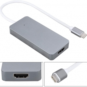 کارت کپچر ایزی کپ  EZCAP 265C  Type-C to hdmi UVC Video Capture Card HD Recorder