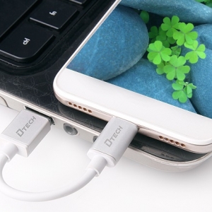 کابل تبدیل USB به Micro-USB دیتک مدل Dtech DT-T0013 با طول 0.1 متر