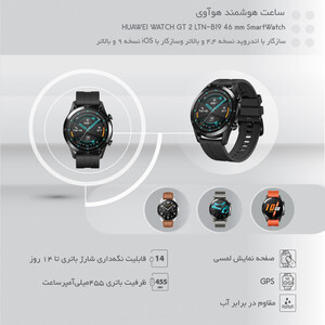 ساعت هوشمند هوآوی مدل WATCH GT 2 LTN-B19 46 mm