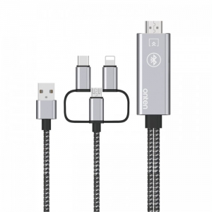 کابل 3 به  1 mhl  موبایل با کیفیت 4K اونتن مدل OTN-7539