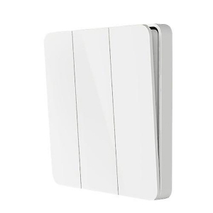 سوئیچ دیواری هوشمند سه پایه  شیائومی  Xiaomi Wireless Wall Switch 3Gang MJKG01-3YL