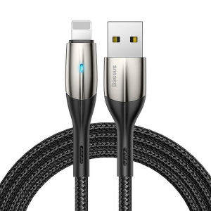 کابل USB به لایتنینگ فست شارژ باسئوس  Baseus Horizontal Data CableUSB For iP 1.5A 2m Black