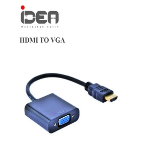 تبدیل HDMI به VGA با کابل صدا  ایده idea hdmi to vga