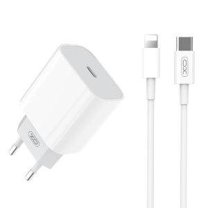 شارژر ایکس او با کابل مدل  fast sharger with lighting cable  XO-L77