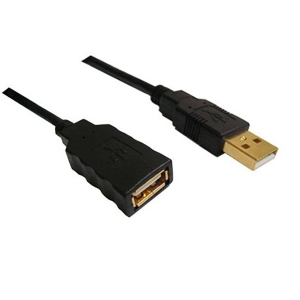 کابل افزایش USB 2.0 بطول 3 متر با زغال نویز گير فرانت مدل FN-U2CF30