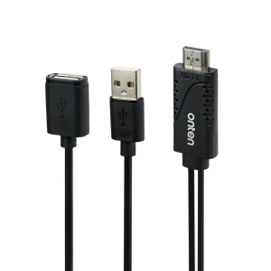 کابل مبدل USB به HDMI اونتن مدل  USB(Female) to HDMI cable Palastic shell OTN-7562S