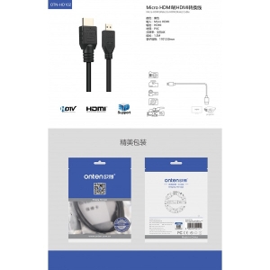 کابل تبدیل اچ دی ام ای به میکرو اچ میکرو HDMI دو سر نری