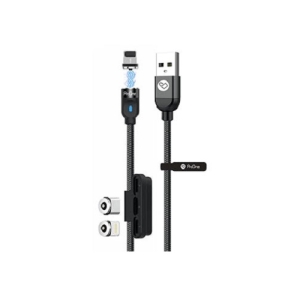 کابل شارژ مگنتی USB به Type-c و Lightning پرووان مدل ProOne Magnetic Cable Lightning&Type-C PCC260