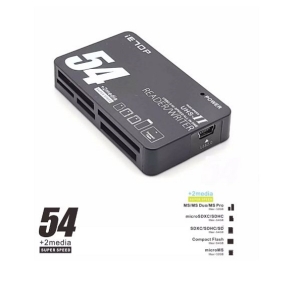 رم ریدر همه کاره آی ای تاپ USB2.0 Type -A مدل IETOP 5 in 1 Card Reader Adapter C2-09