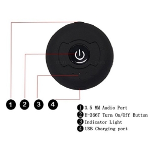 فرستنده صدای بلوتوث مدل Multi-point Wireless Bluetooth  Audio Transmitter H-366T