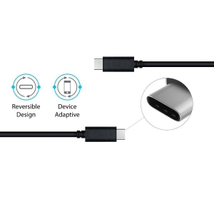 کابل یو اس بی 3 تایپ سی به تایپ سی کی نت پلاس Knet Plus USB3.1 type c  to USB 3.1 type c Cable
