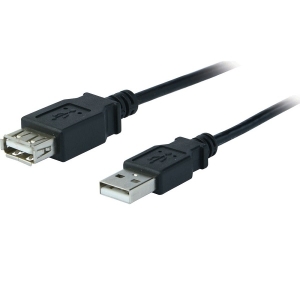 کابل افزایش طول USB2.0 به طول 3 متر وی نت مدل V-CUE20030