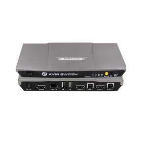 کی وی ام سوئیچ 2 پورت HDMI لایمستون مدل LimeStone LS-HK21