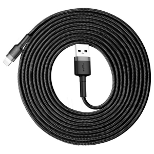 کابل شارژ لایتنینگ باسئوس مدل Baseus Cafule CALKLF-RG1 طول 3 متر