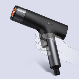 شلنگ و نازل کارواش Baseus GF4 Horticulture Watering Spray Nozzle CPYY010201 طول 30 متری