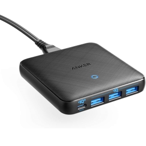هاب شارژر 4 پورت انکر Anker PowerPort Atom III Slim A2045 توان 65 وات