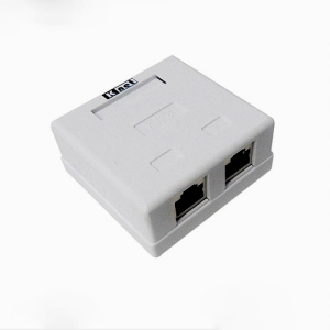 کیستون باکس Cat6 STP دو پورت کی نت مدل K-NKJC6S182