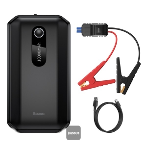 جامپ استارتر خودرو باسئوس مدل Super Energy Air Car Jump Starter CGNL10000mAh
