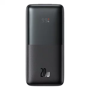 پاوربانک شارژ سریع بی‌سیم باسئوس مدل Baseus Bipow Pro Display Fast Charge PB 10K 20W OE