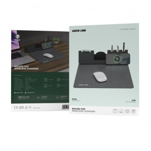 ماوس پد وایرلس گرین Green Mouse Pad Wireless Charger
