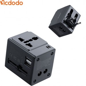 آداپتور شارژ و تبدیل برق همه کاره مسافرتی مک دودو مدل MCDODO CP-4120