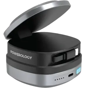 پاور بانک وایرلس 10000 چند منظوره پاورولوژی Powerology Lyons Power Bank PPBFT04BK