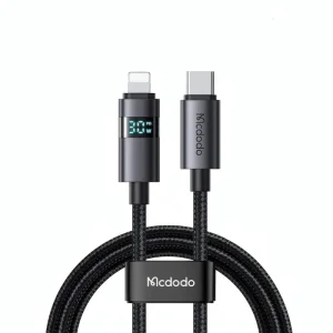 کابل تبدیل USB-C به لایتنینگ مک دودو مدل CA-657 طول 1.2 متر