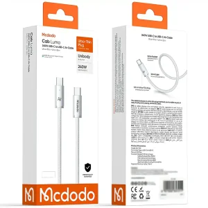 کابل Type-C به Type-C مک دودو MCDODO مدل CA-7080 توان 240 وات 1.2m