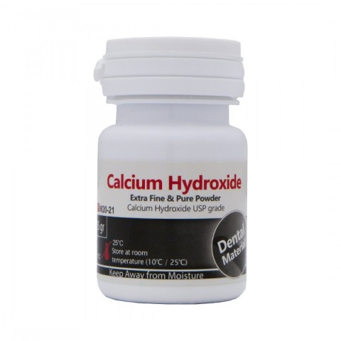 پودر کلسیم هیدروکساید ۲۵ گرمی - Calcium Hydroxide powder