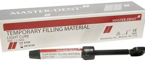 خمیر پانسمان نوری Light Cure Temporary Filling Material