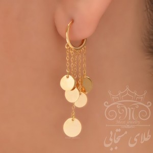 گوشواره روکو دایره