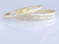 النگو طلا گل نرگس سایز 2