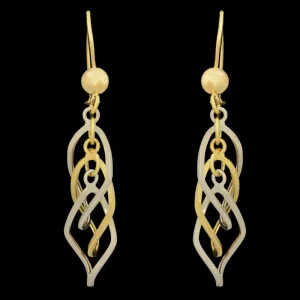 گوشواره طلا 18 عیار زنانه مدل 670123