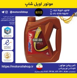 روغن موتور بنزینی فلومکس توربوپلاس  5W30, SN plus حجم 4 لیتر