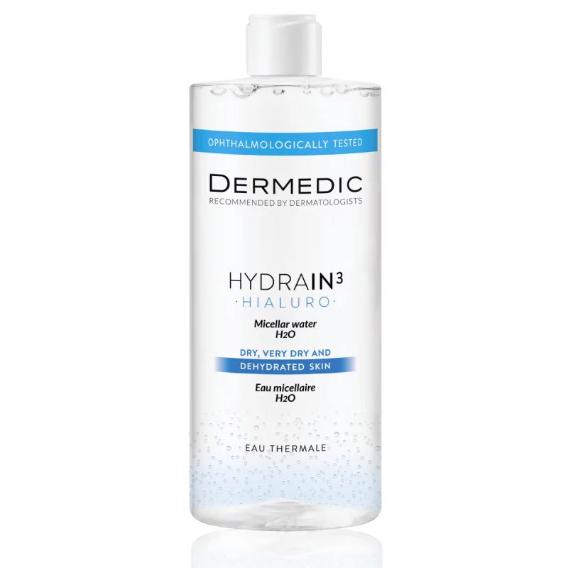 میسلار واتر درمدیک مدل H20 حجم 500 میلی لیتر