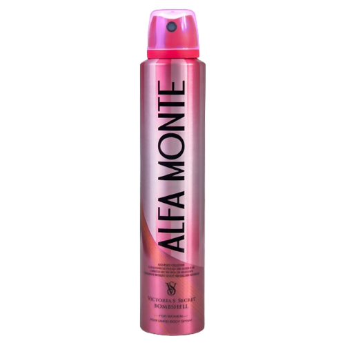 اسپری بدن زنانه آلفا مونته مدل Victoria Secret Bombshell حجم 200 میلی لیتر