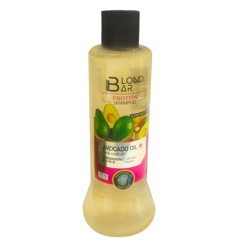 شامپو مو بلوند بار مدل Argan Avocado حجم 245 میلی لیتر