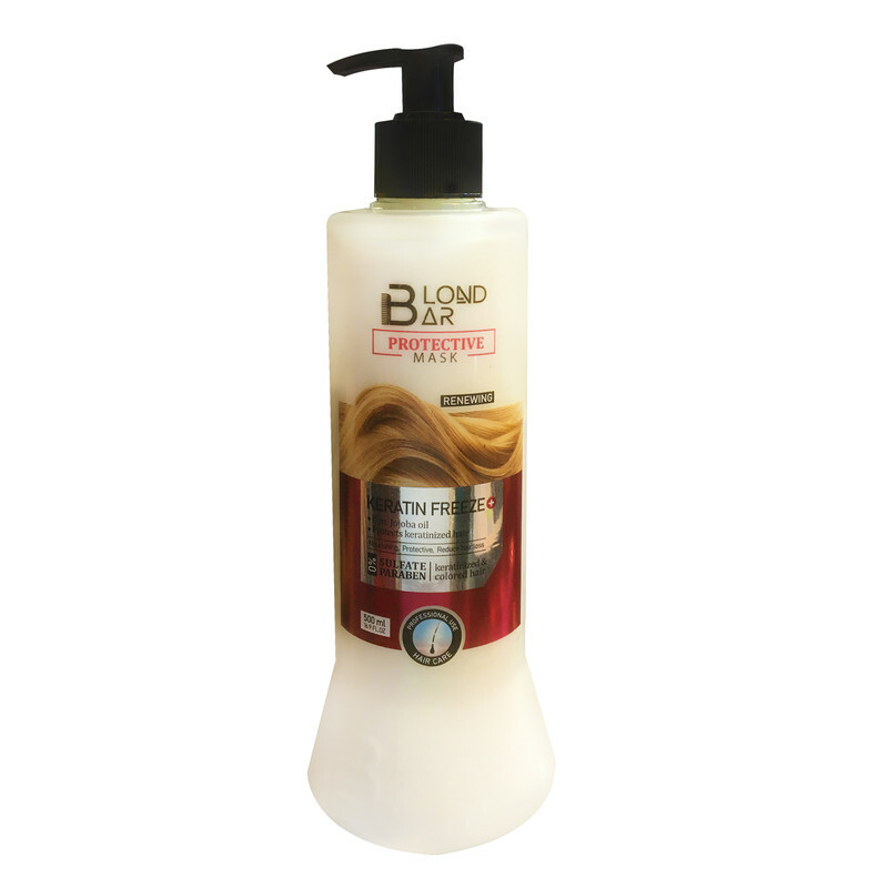 ماسک مو بلوند بار مدل Keratin_Protective حجم 500 میلی لیتر