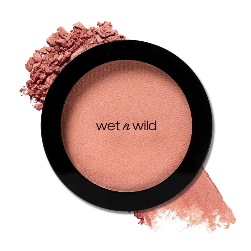 رژگونه وت ان وایلد مدل Pearlescent Pink شماره 555E حجم 6 گرم