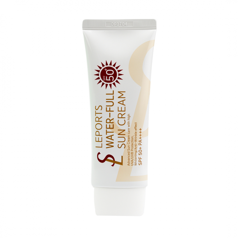 کرم ضدآفتاب  SPF 50 تون آپ SL مدل LEPORTS مناسب انواع پوست حجم 60 میلی لیتر