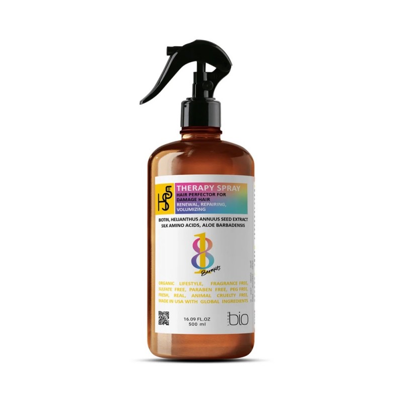 اسپری 8in1 مو اچ اس 5 مدل HS5 THERAPY SPRAY 8 IN 1 حجم 500 میلی لیتر