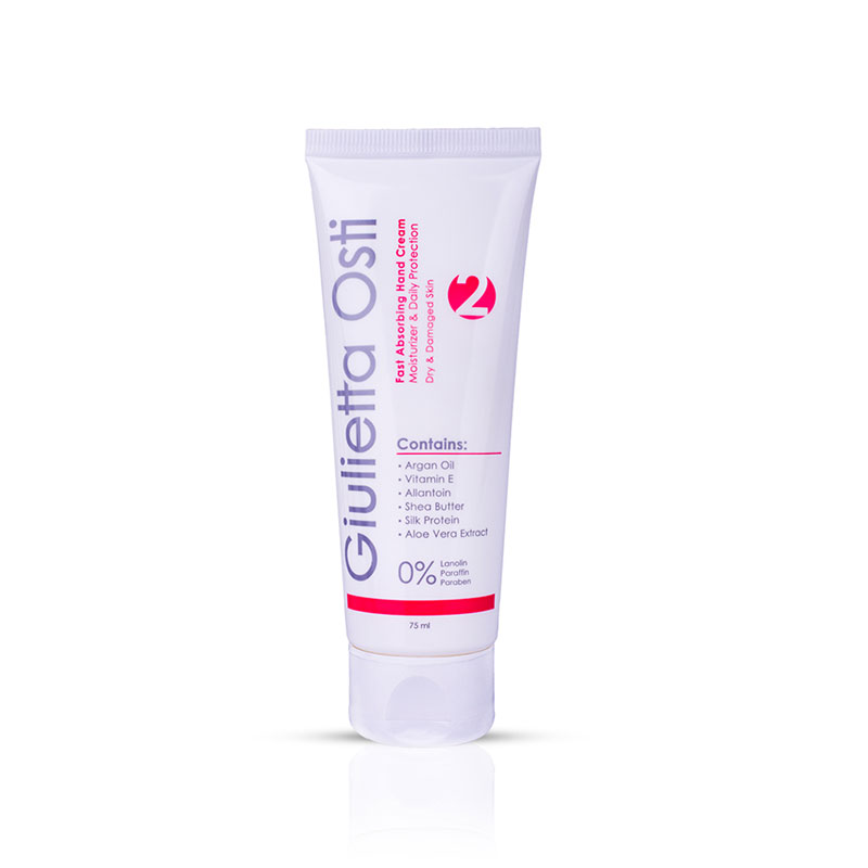 کرم دست جولیتا اُستی مدل پوست خشک حجم 75 ml