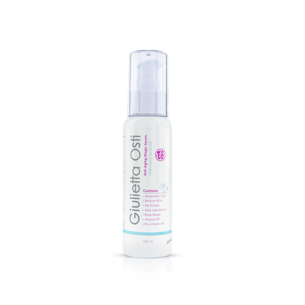 سرم جولیتا اُستی مدل هیالورنیک اسید 2% و آبرسان قوی حجم 100 ml