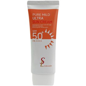 کرم ضدآفتاب  SPF 50 تون آپ SL مدل PURE MILD ضدقرمزی و ضدحساسیت حجم 60 میلی لیتر