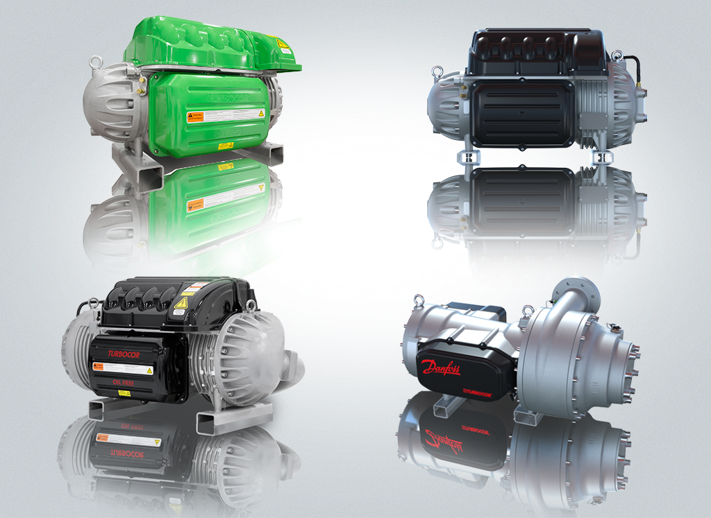 بررسی جامع کمپرسورهای توربوکر Danfoss
