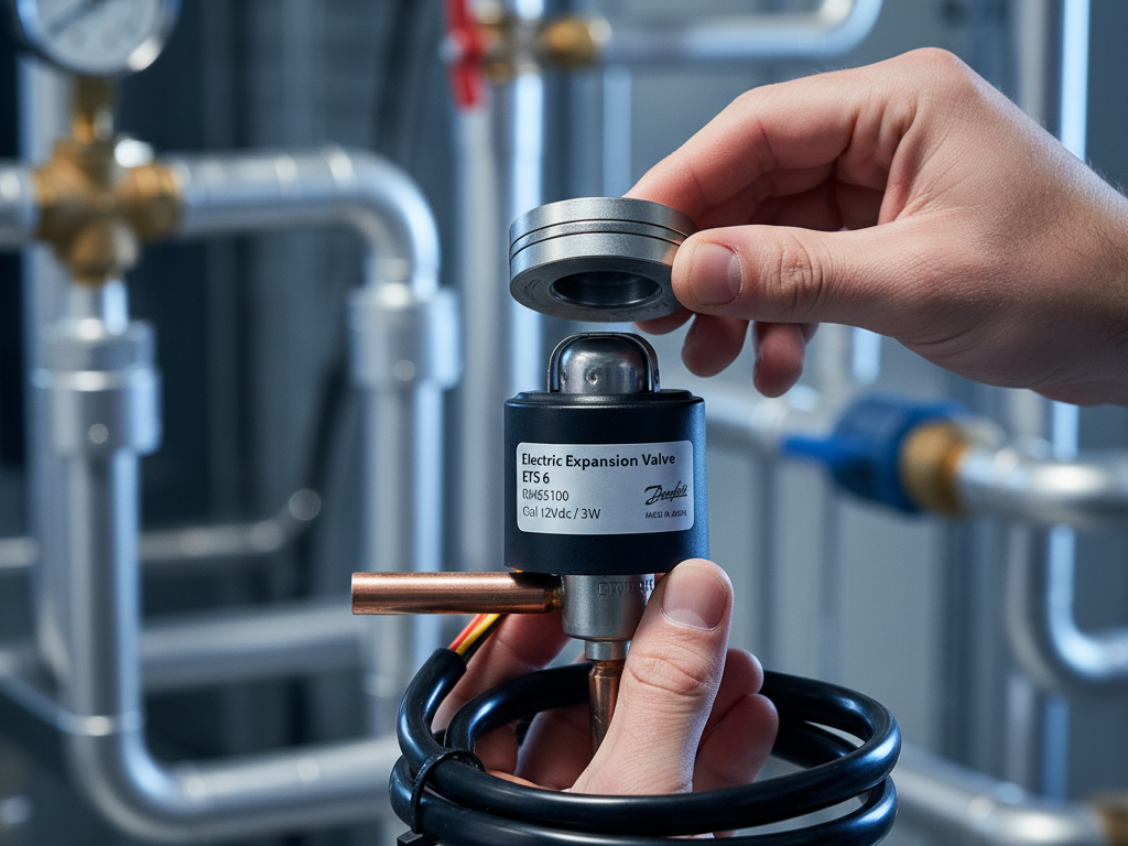 تست مکانیکی و الکترونیکی شیرهای انبساط الکترونیکی (EEV) و استپر موتورها
