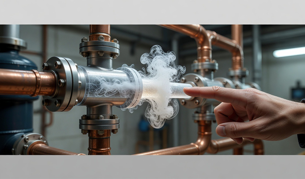 چرا قبل از شیر انبساط Flash Gas تشکیل می‌شود؟