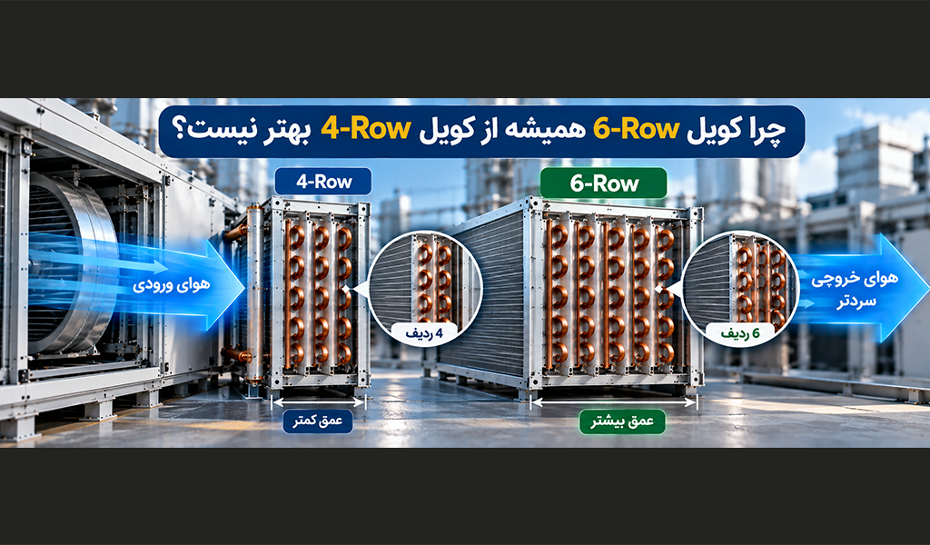 چرا کویل 6-Row همیشه از کویل 4-Row بهتر نیست؟