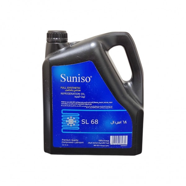 روغن کمپرسور سانیسو Suniso SL68 – انتخاب حرفه‌ای برای سیستم‌های برودتی مدرن